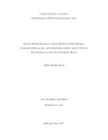 prikaz prve stranice dokumenta Elektrokemijska i spektrofotometrijska karakterizacija antioksidacijske aktivnosti ekstrakata dalmatinskog bilja