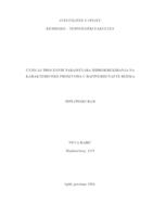 prikaz prve stranice dokumenta Utjecaj procesnih parametara hidrokrekiranja na karakteristike proizvoda u Rafineriji nafte Rijeka