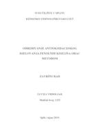 prikaz prve stranice dokumenta Određivanje atioksidacijskog djelovanja fenolnih kiselina ORAC metodom